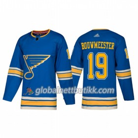St. Louis Blues Hockeydrakt Jay Bouwmeester 19 Alternate 2018-2019 Adidas Authentic - Herre